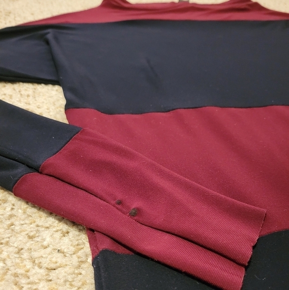 Norma Kamali Women's Spliced All in One Dress Stretch Jersey Knit Convertible XS - Picture 9 of 9